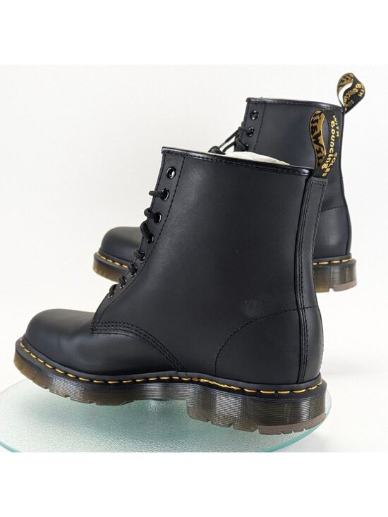 Dr. Doc Martens 1460 SR Mens Sz 12 Black Leather Steel Toe Slip Resistant Boots main image 12